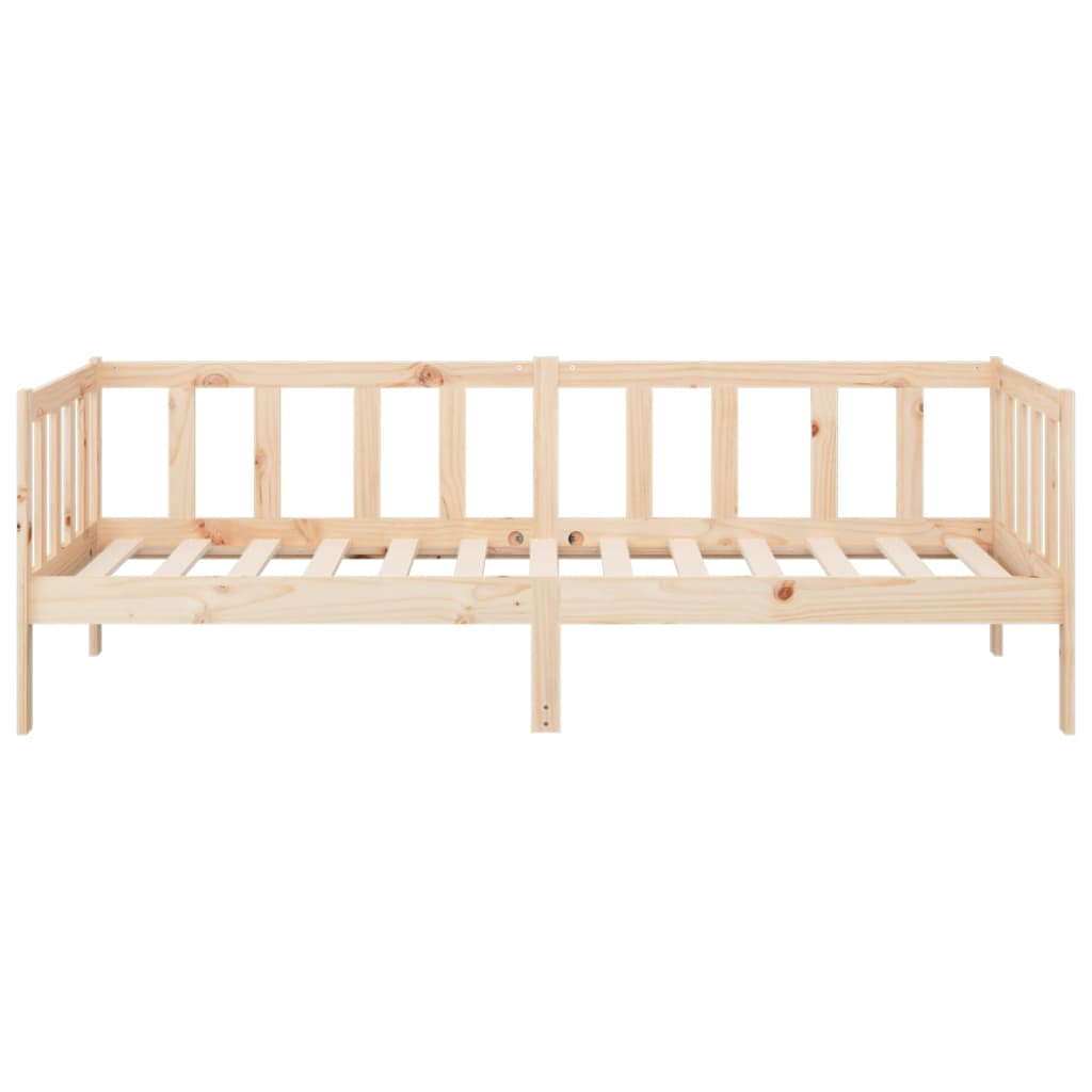 vidaXL Sofá cama sin colchón madera maciza de pino 80x200 cm