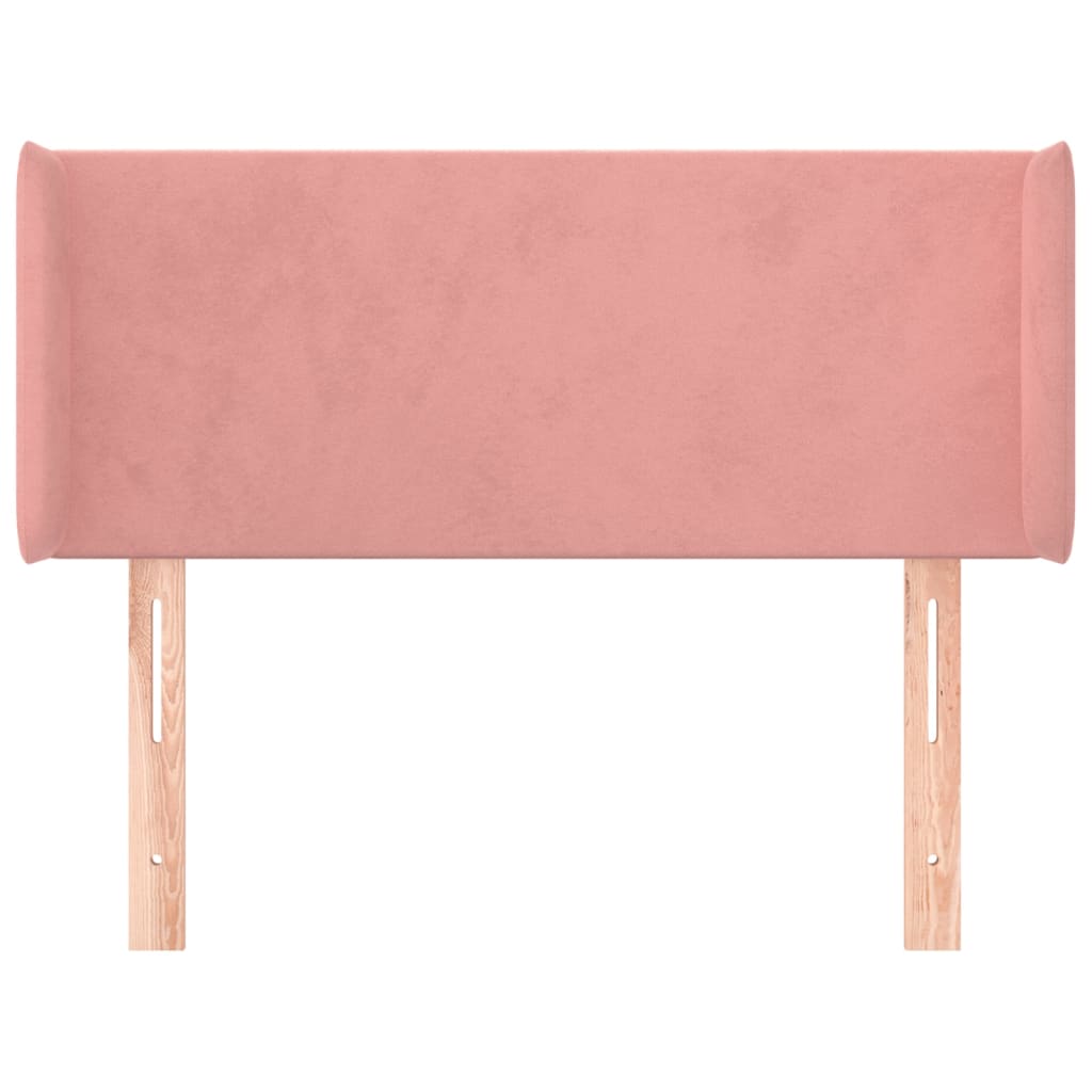 vidaXL Cabecero de terciopelo rosa 83x16x78/88 cm