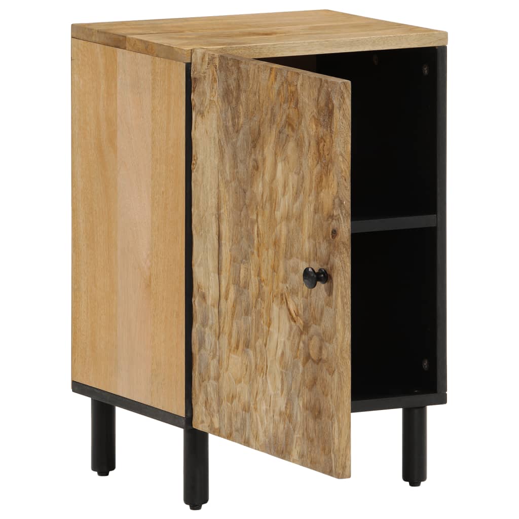 vidaXL Mueble de baño madera maciza de mango 38x33x58 cm