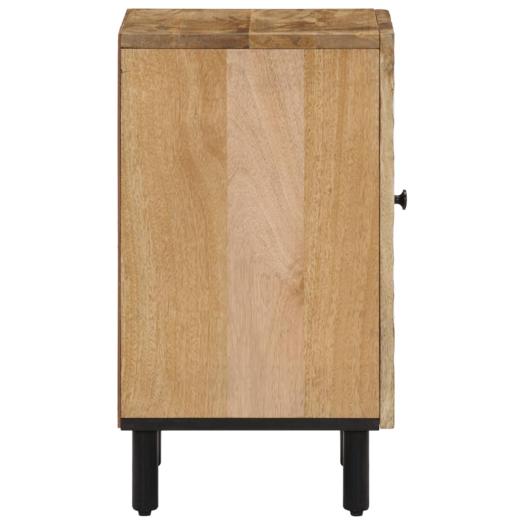 vidaXL Mueble de baño madera maciza de mango 38x33x58 cm