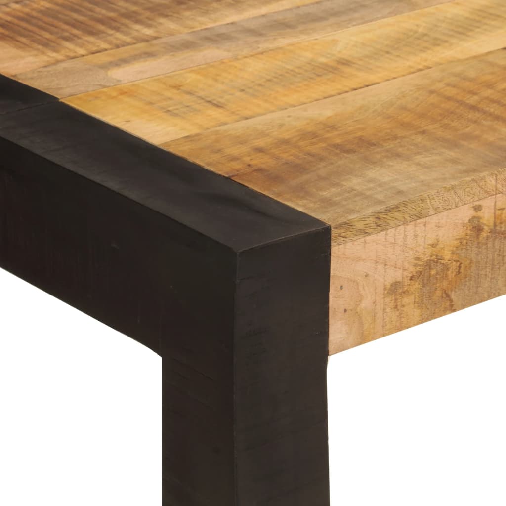 vidaXL Mesa de comedor madera maciza de mango 120x60x76 cm