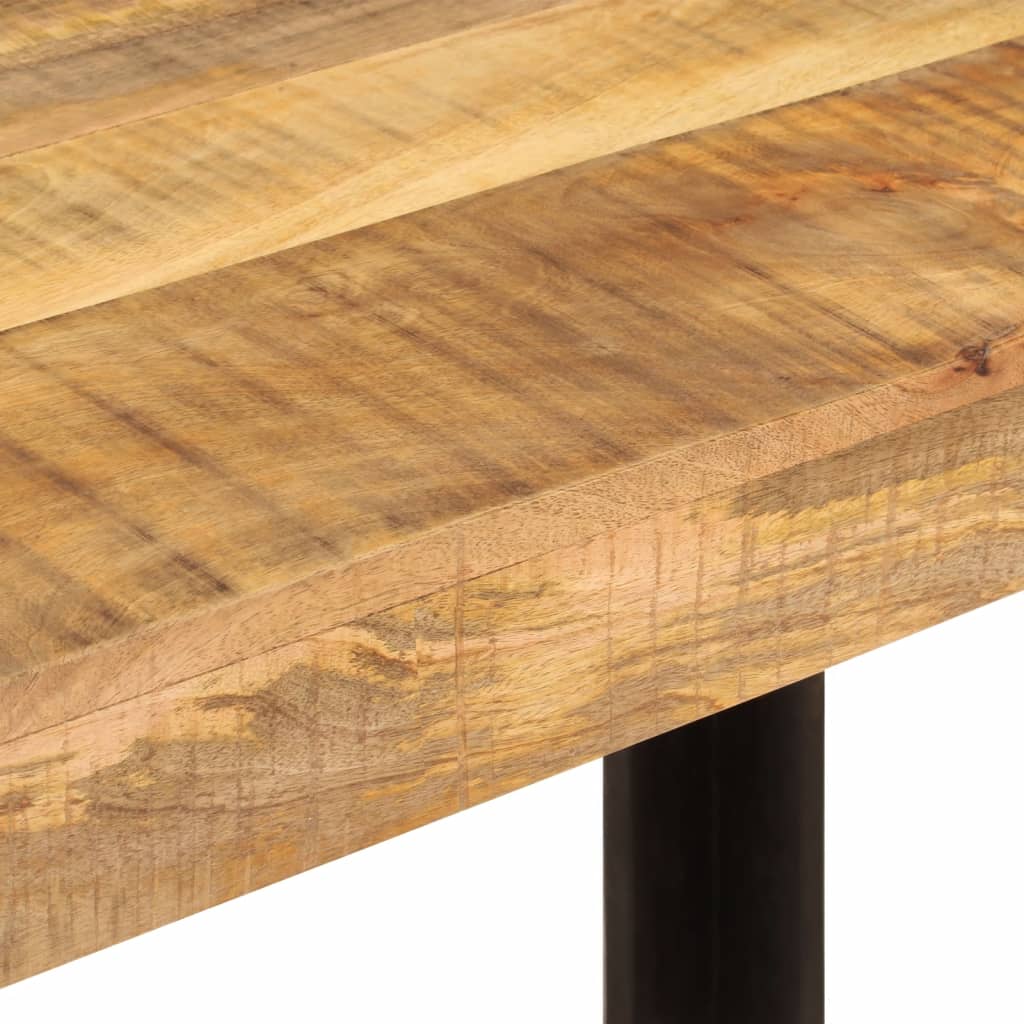 vidaXL Mesa de comedor madera maciza de mango 120x60x76 cm