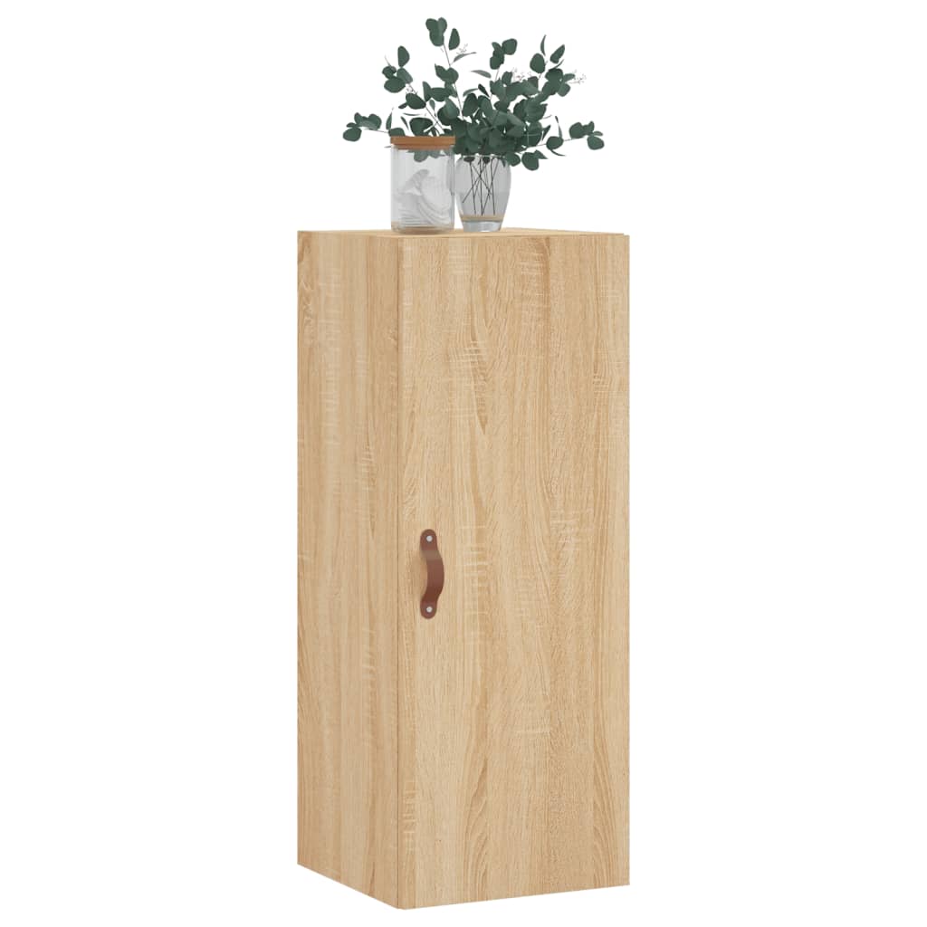 vidaXL Armario de pared roble Sonoma 34,5x34x90 cm