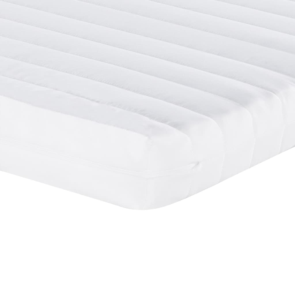 vidaXL Sofá cama nido con colchón tela crema 100x200 cm