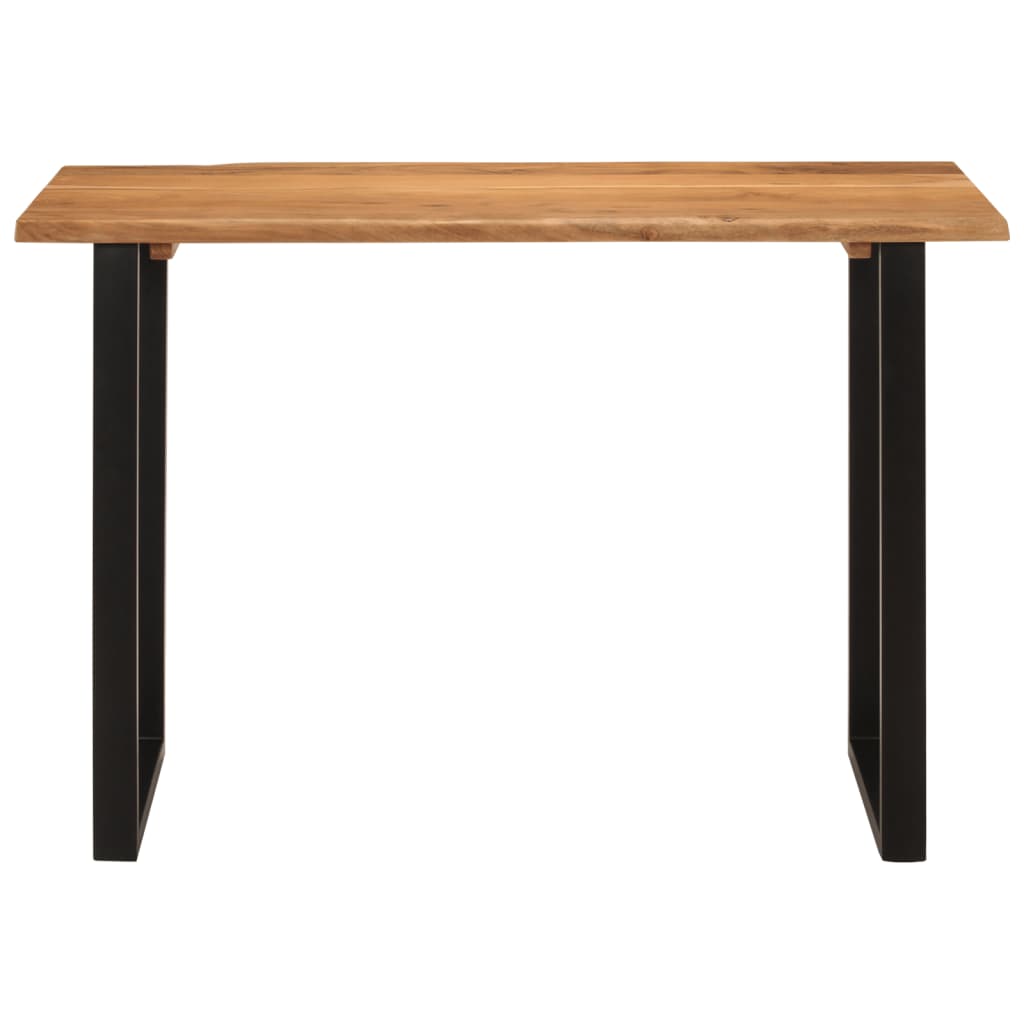 vidaXL Mesa de comedor madera maciza de acacia 110x50x76 cm