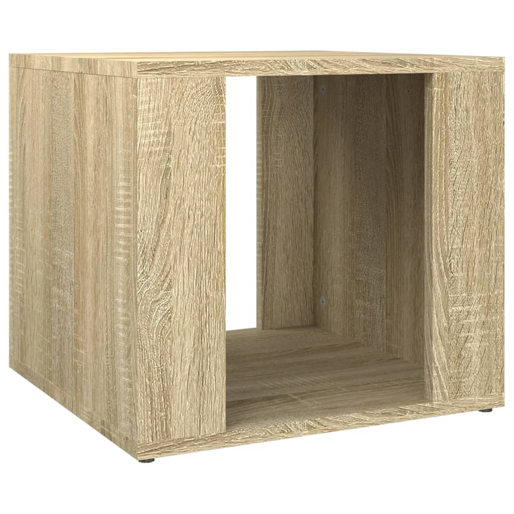 vidaXL Mesita de noche madera contrachapada roble Sonoma 41x40x36 cm