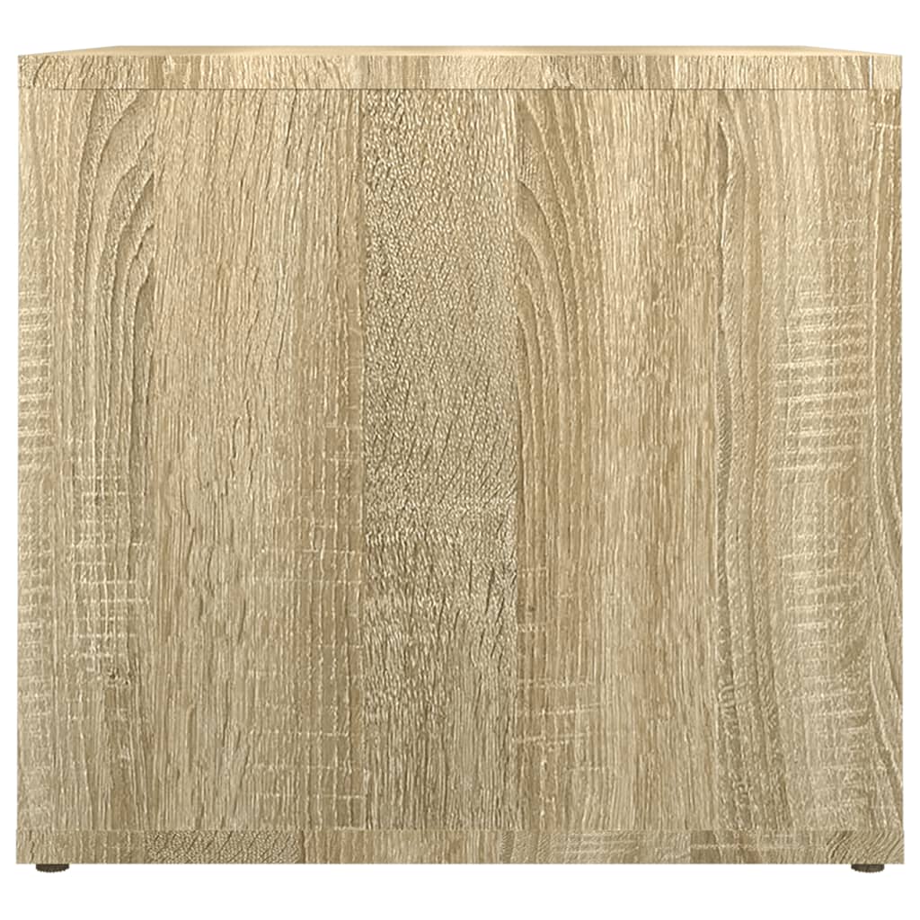 vidaXL Mesita de noche madera contrachapada roble Sonoma 41x40x36 cm