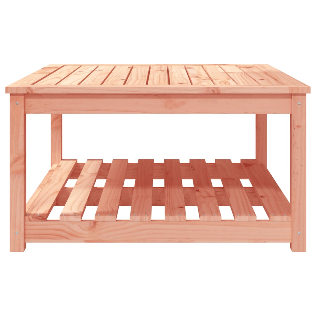 vidaXL Mesa de jardín madera maciza de Douglas 82,5x82,5x45 cm