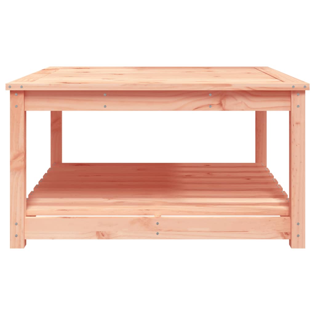 vidaXL Mesa de jardín madera maciza de Douglas 82,5x82,5x45 cm