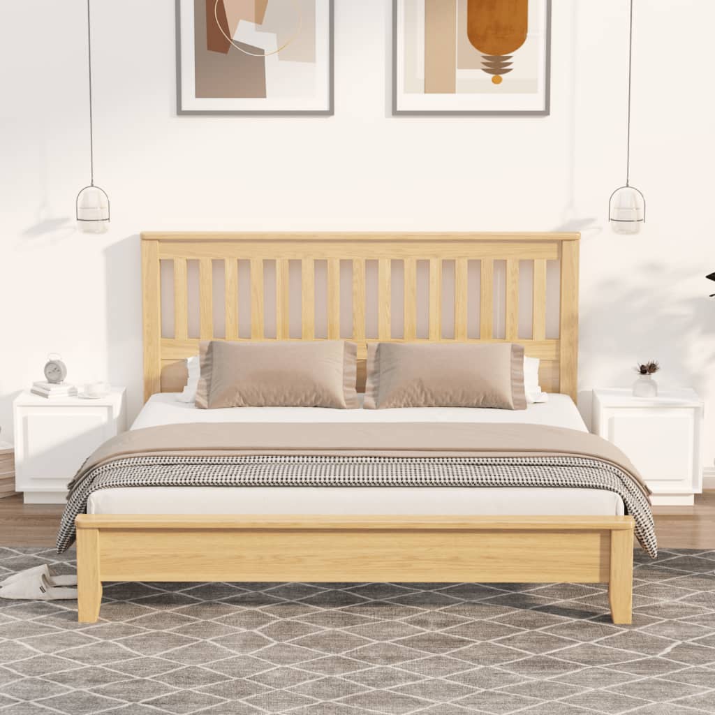 vidaXL Mesitas de noche 2 uds madera contrachapada blanco 44x35x45 cm