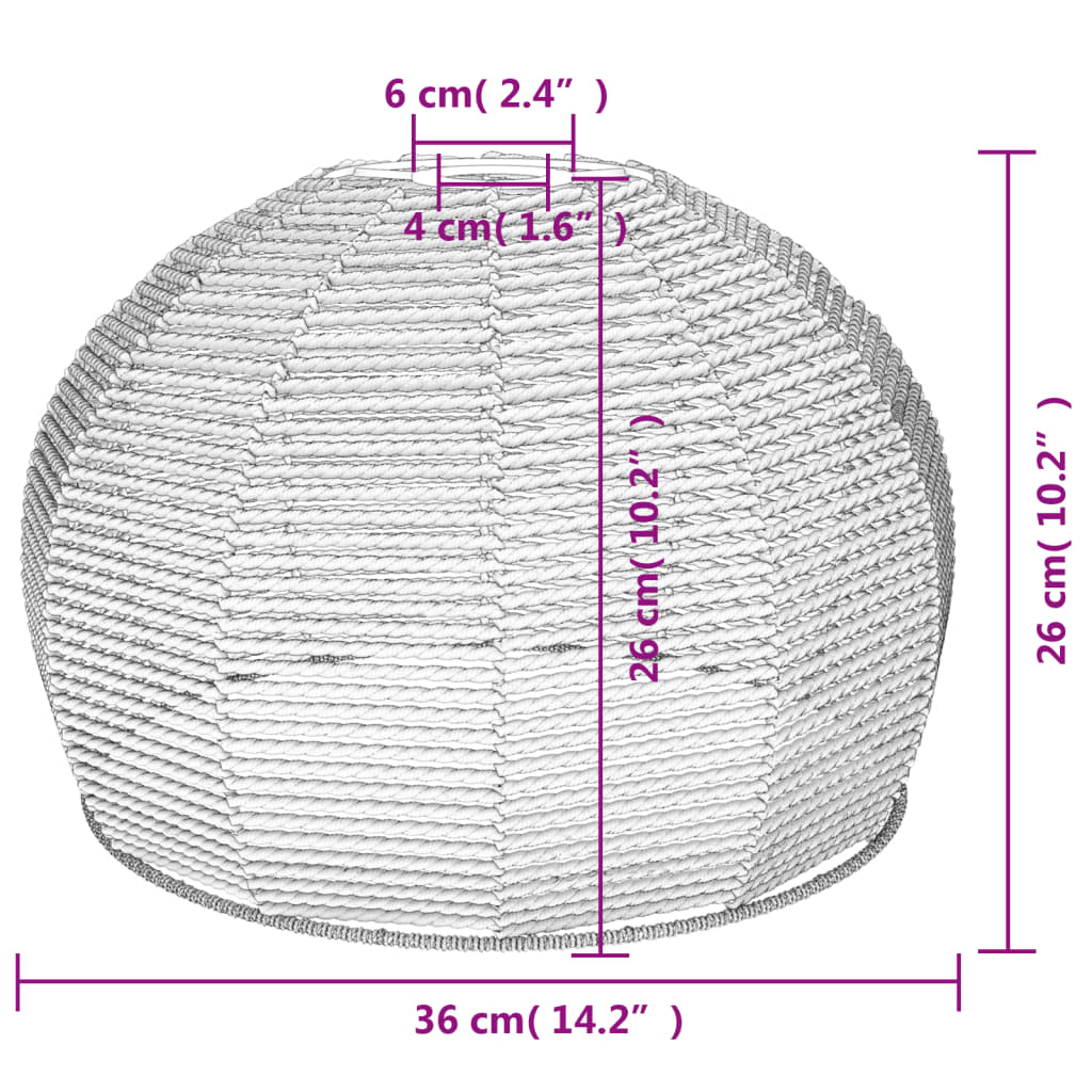 vidaXL Pantalla de lámpara de techo hierro y papel Ø36x26 cm