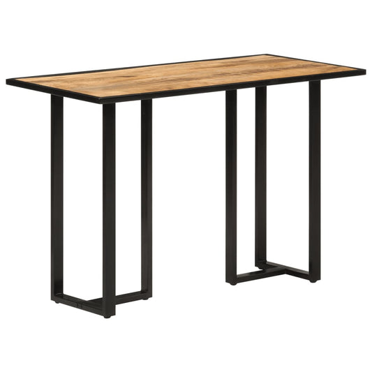 vidaXL Mesa de comedor madera maciza de mango 110x55x75,5 cm