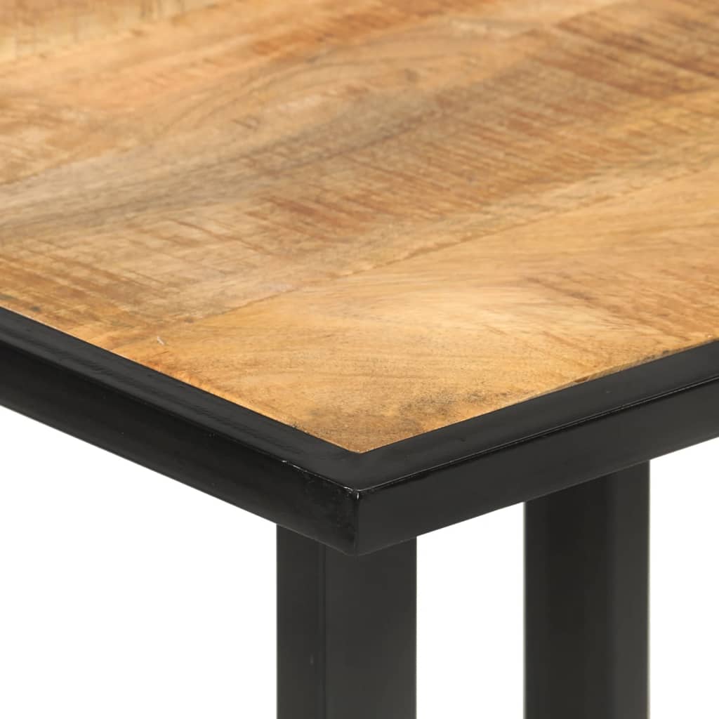 vidaXL Mesa de comedor madera maciza de mango 110x55x75,5 cm