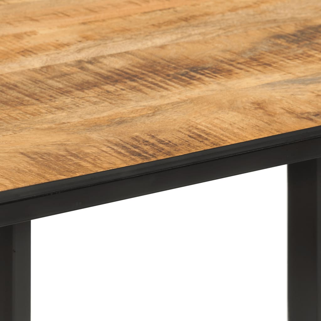 vidaXL Mesa de comedor madera maciza de mango 110x55x75,5 cm