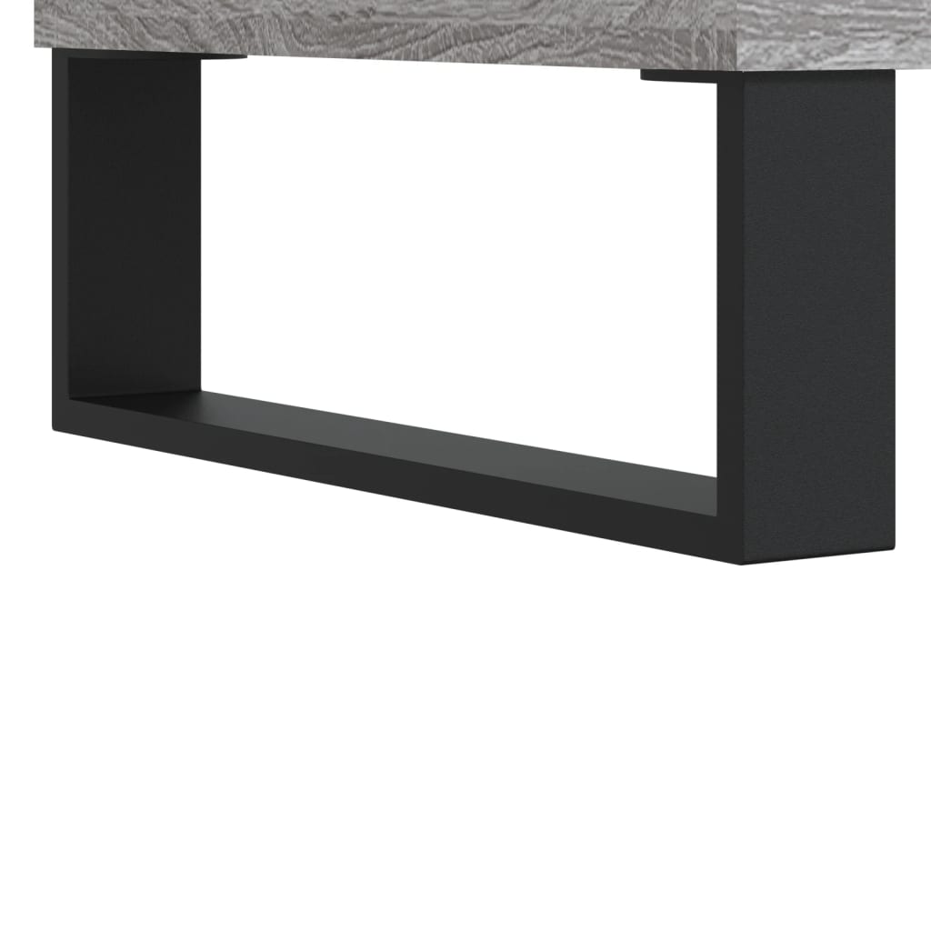 vidaXL Aparadores 2 uds madera de ingeniería gris Sonoma 40x35x70 cm