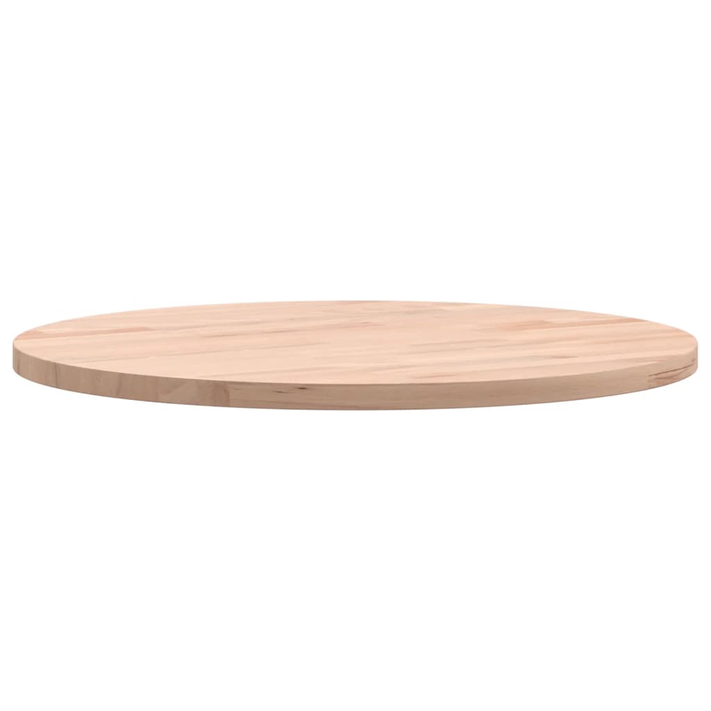 vidaXL Tablero redondo de madera maciza de haya Ø40x1,5 cm