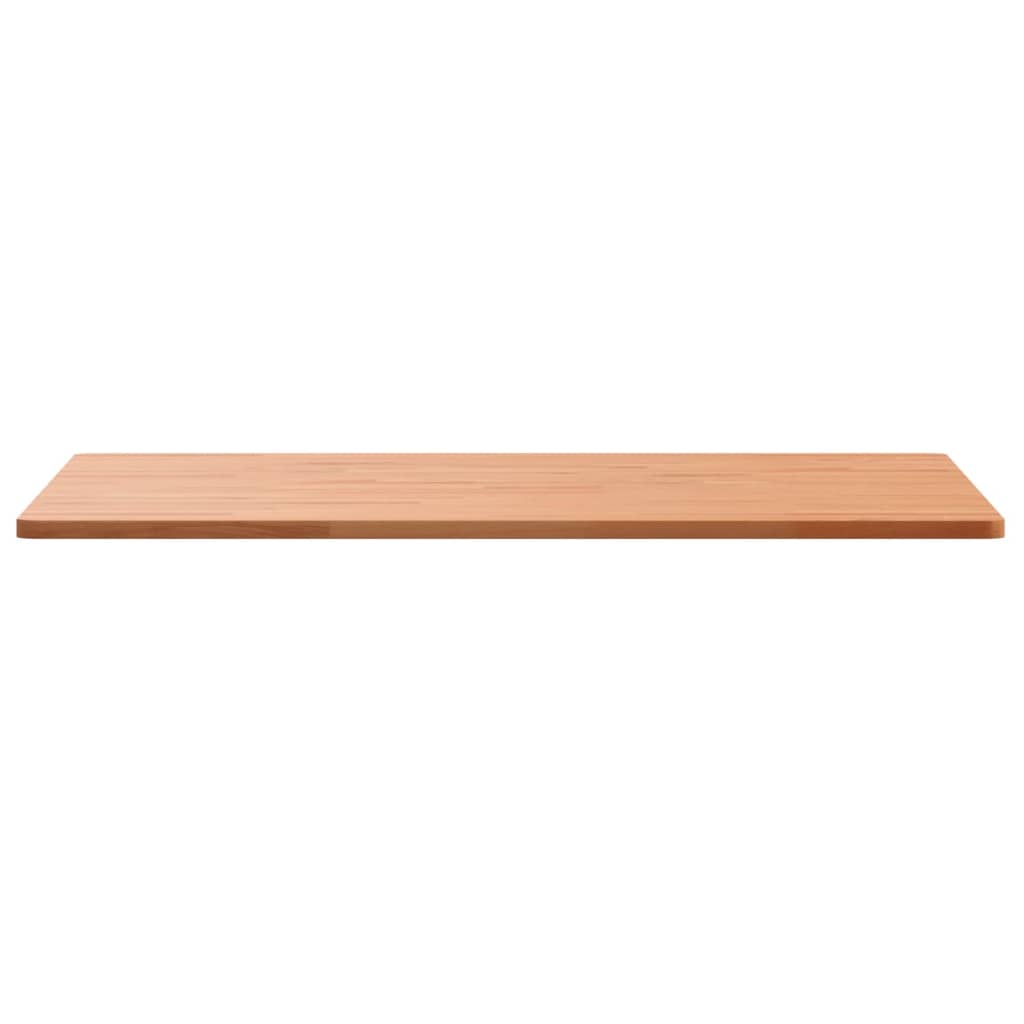 vidaXL Tablero de mesa cuadrado de madera maciza de haya 80x80x1,5 cm