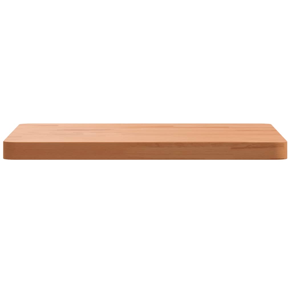 vidaXL Tablero de mesa cuadrado de madera maciza de haya 40x40x2,5 cm