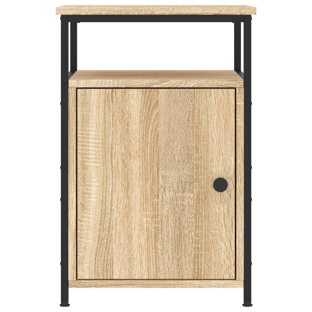 vidaXL Mesita de noche madera contrachapada roble sonoma 40x42x60 cm