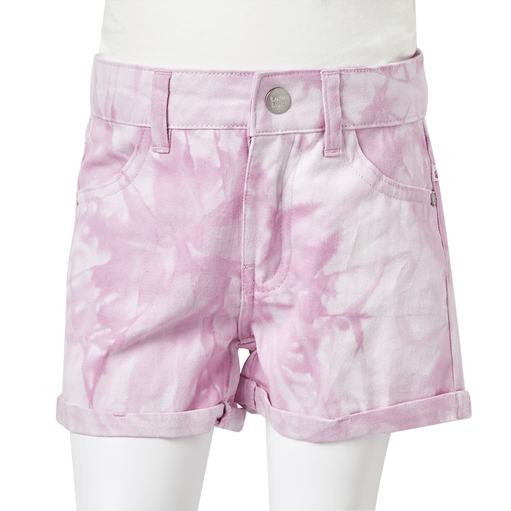 Pantalón corto infantil rosa 92