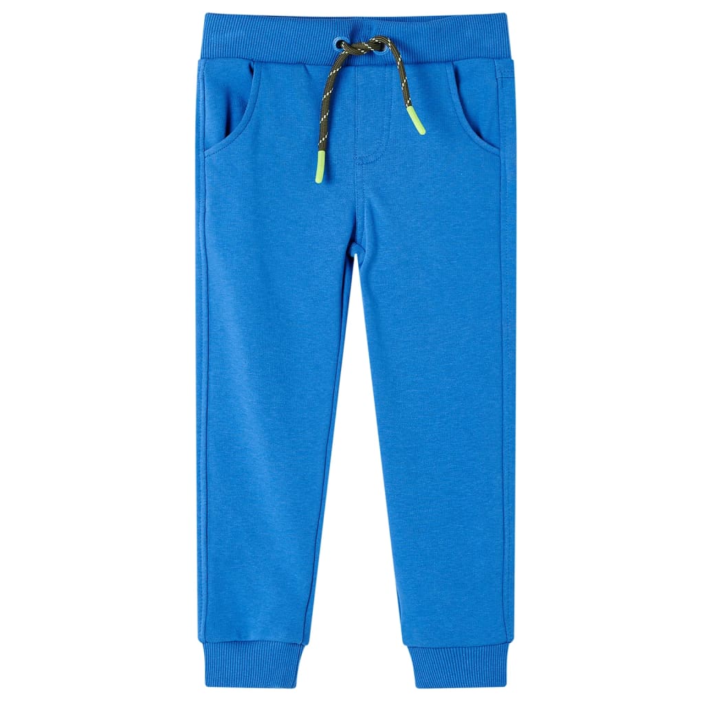 Pantalones de chándal infantiles azul 140