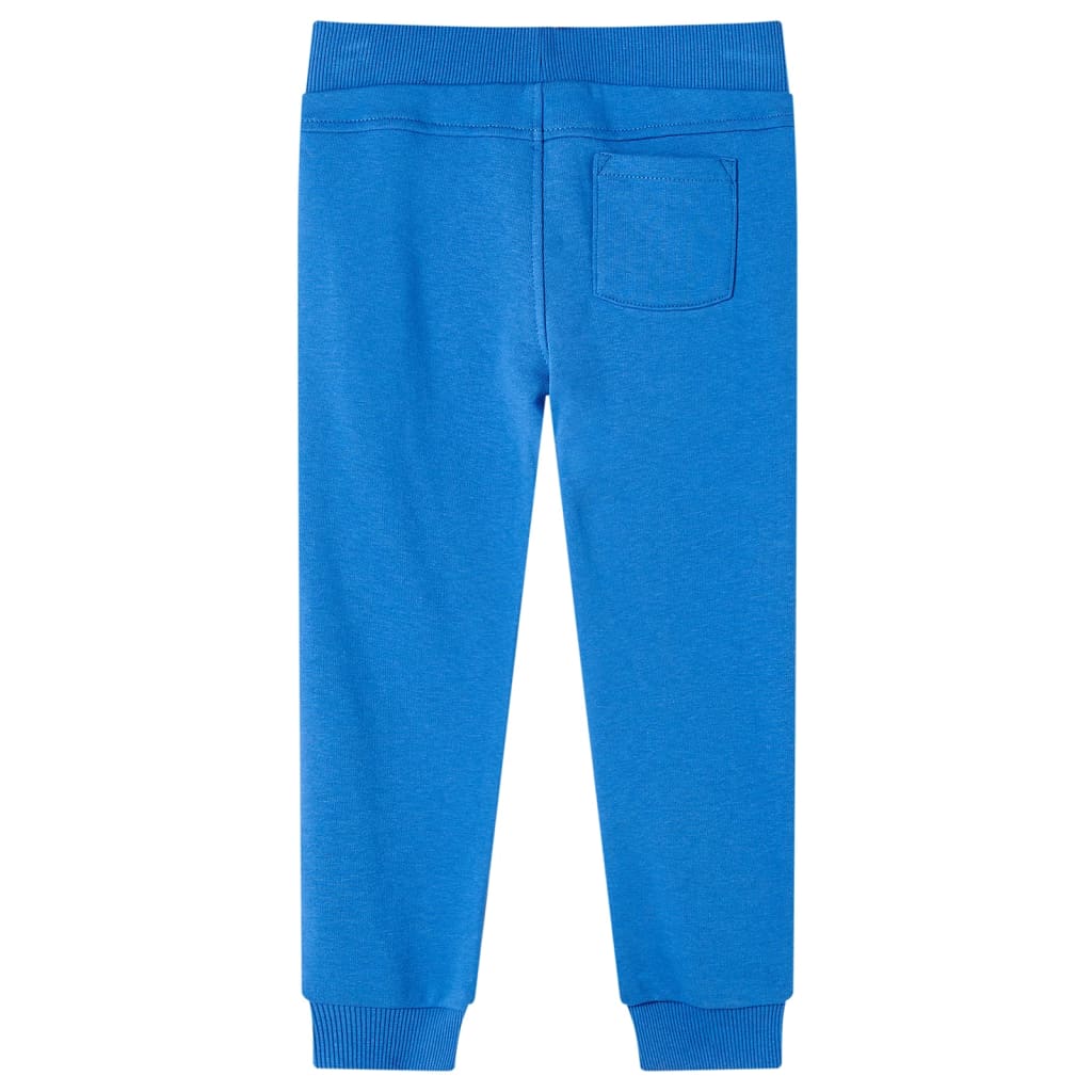 Pantalones de chándal infantiles azul 140