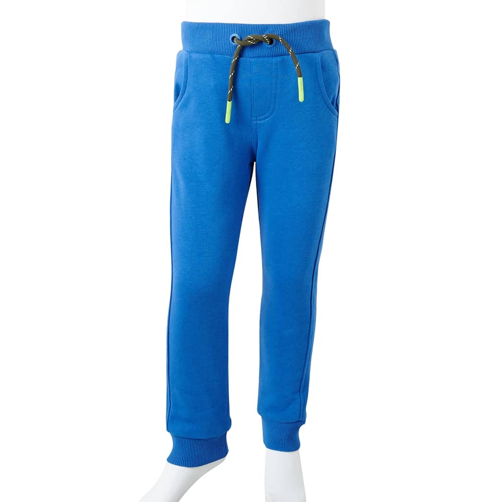 Pantalones de chándal infantiles azul 140