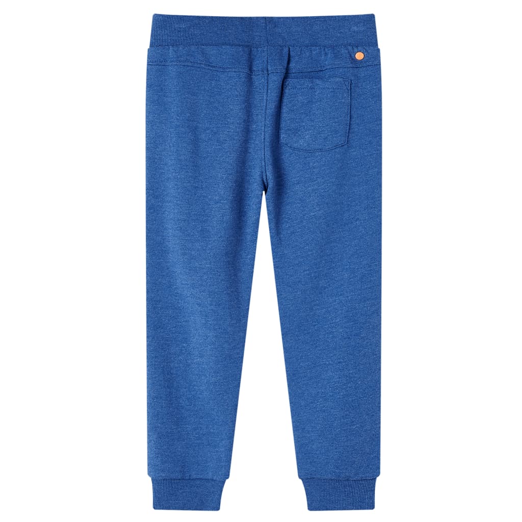 Pantalones de chándal infantiles azul oscuro 92