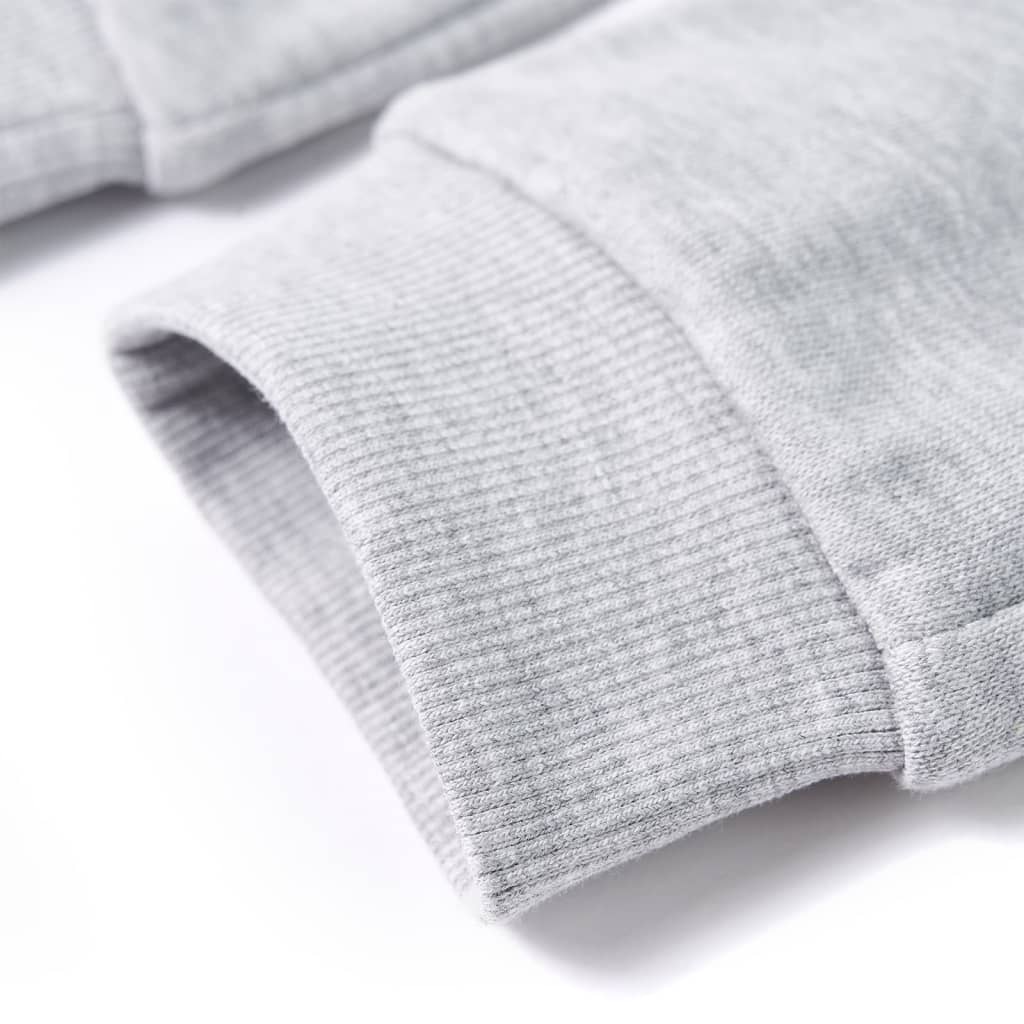 Pantalones de chándal infantiles gris mélange 128