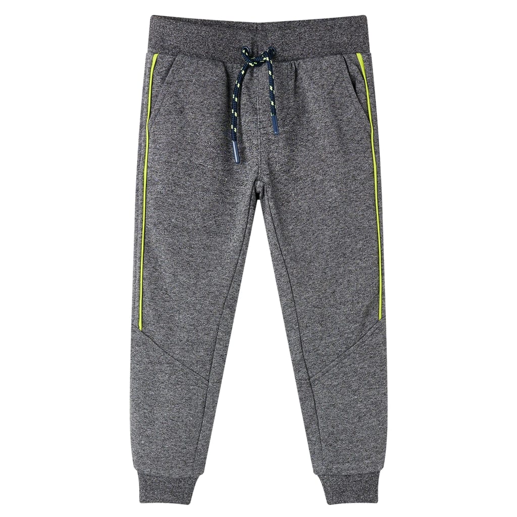 Pantalones de chándal infantiles gris mélange 92