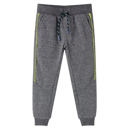 Pantalones de chándal infantiles gris mélange 92