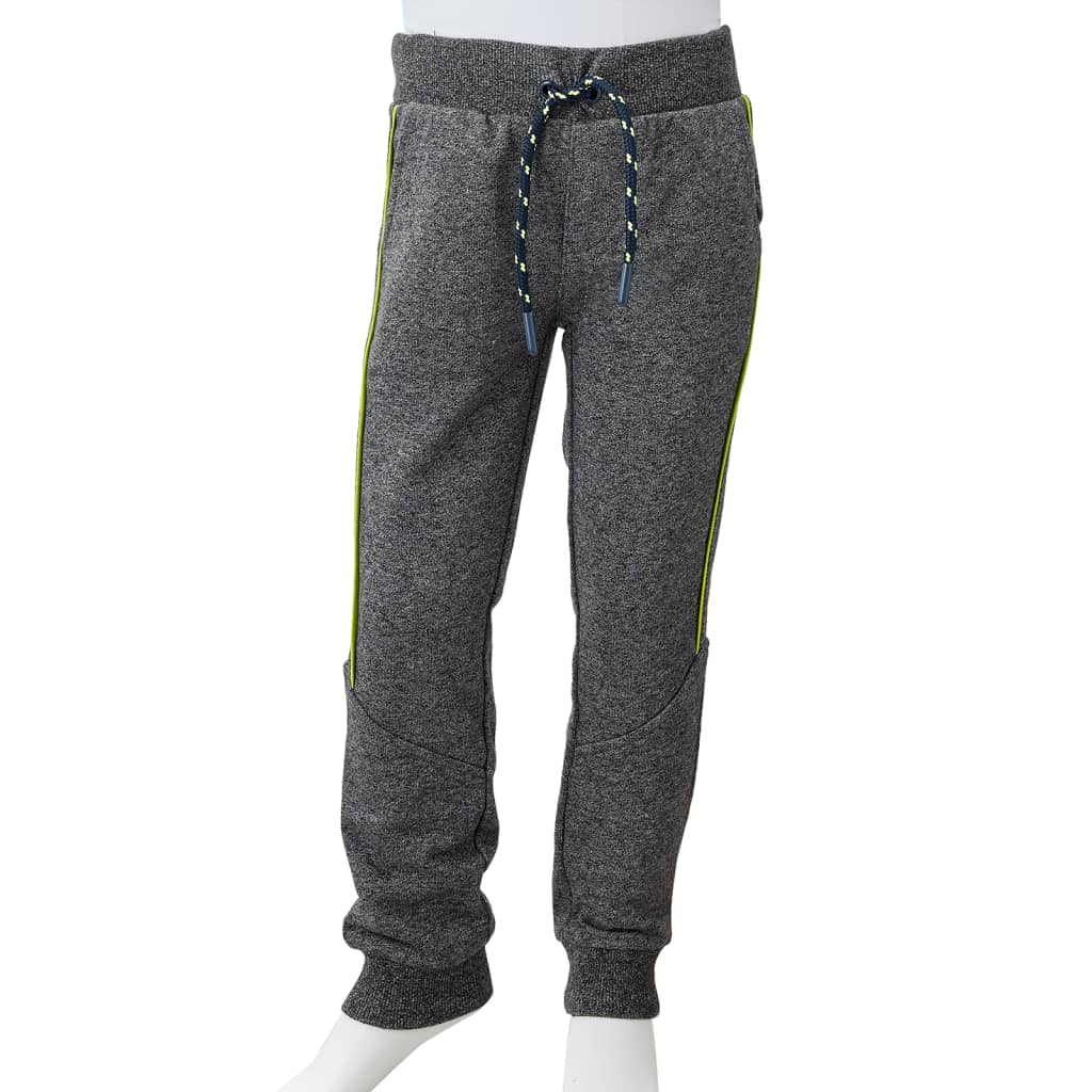 Pantalones de chándal infantiles gris mélange 92