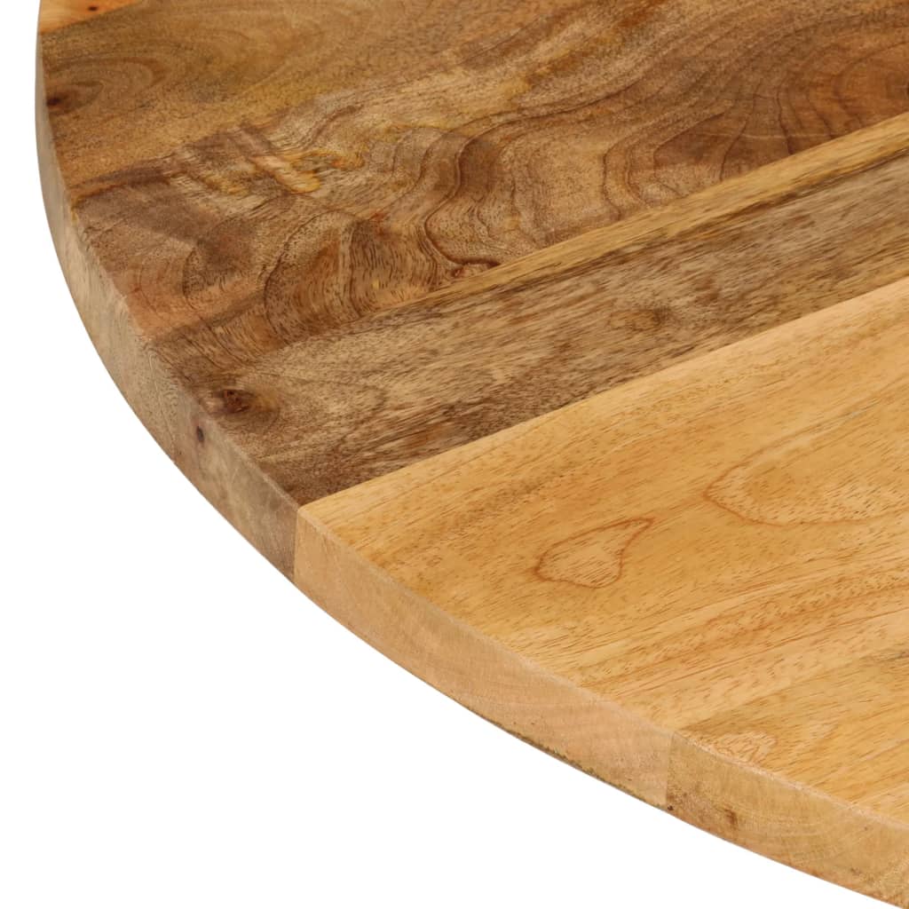 vidaXL Tablero de mesa redondo madera maciza de mango Ø 60x2,5 cm