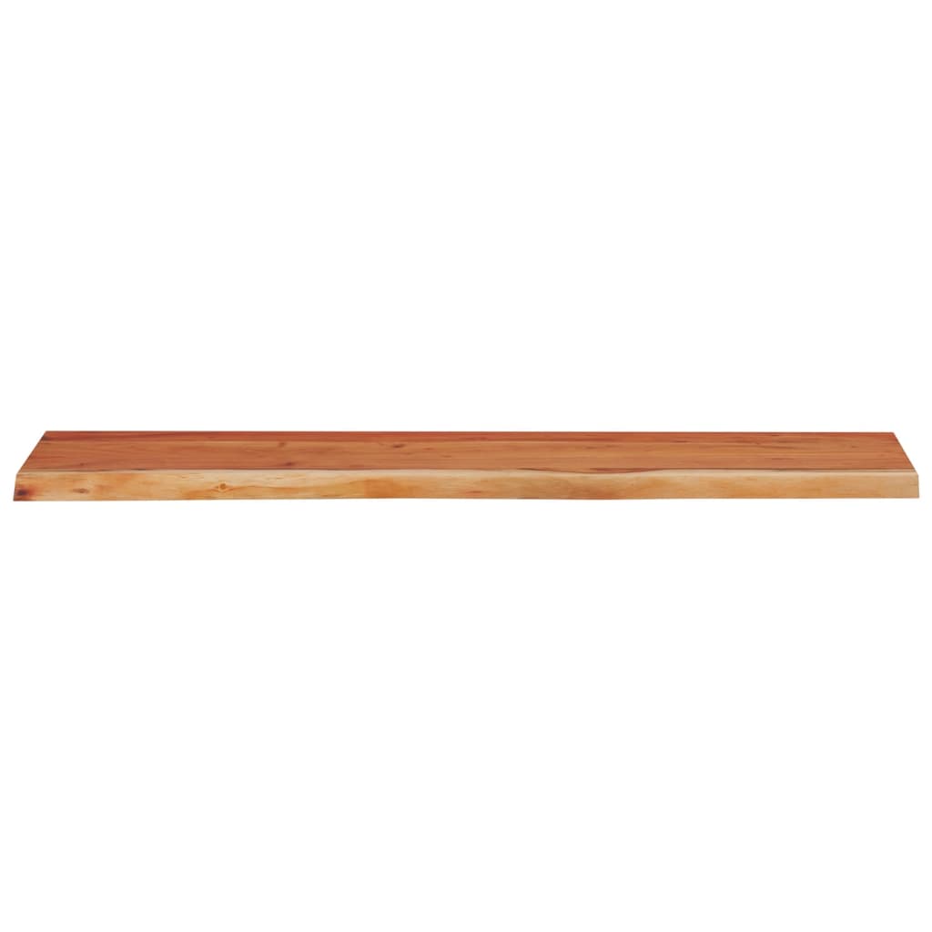 vidaXL Tablero rectangular madera de acacia borde vivo 120x40x2,5 cm