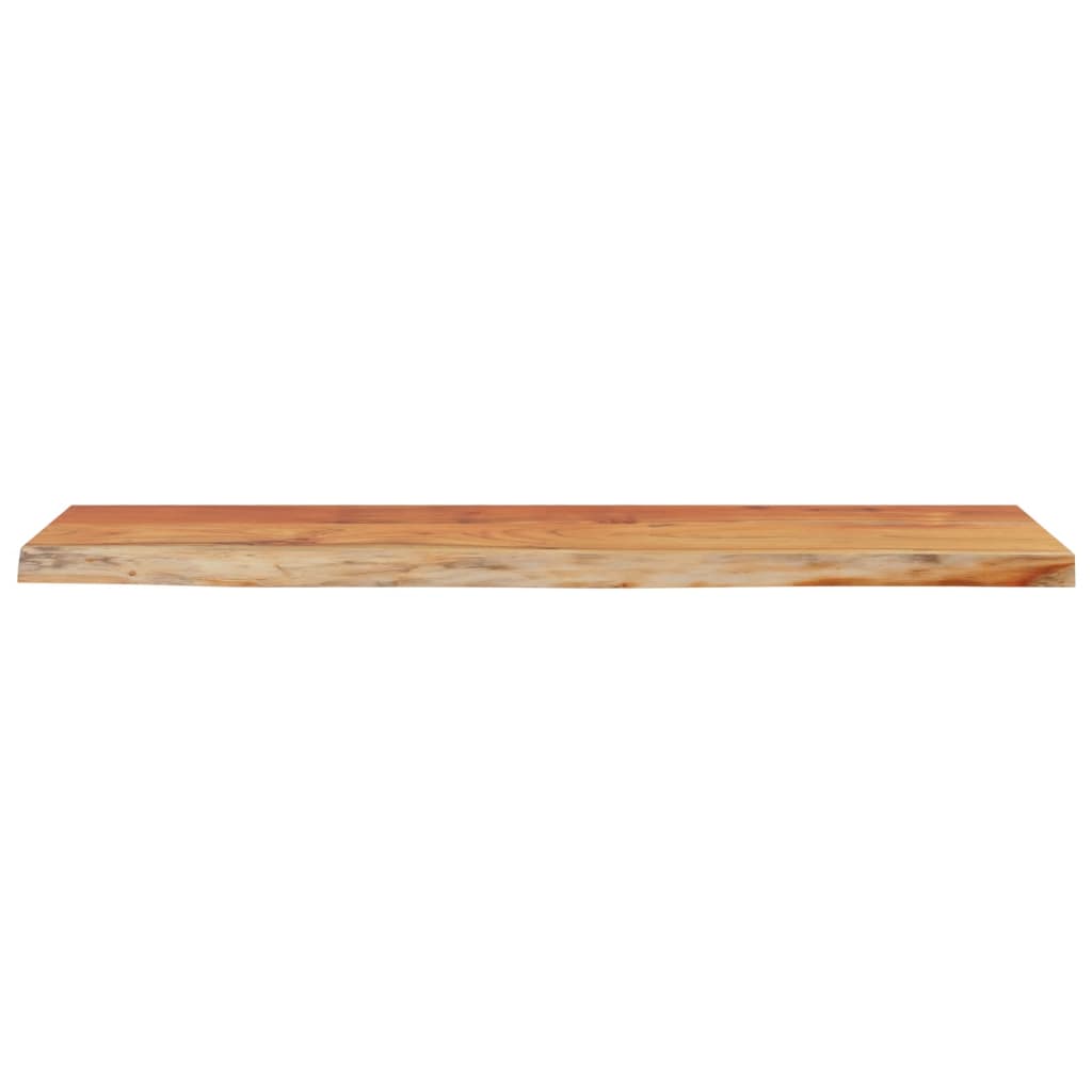 vidaXL Tablero rectangular madera de acacia borde vivo 160x40x2,5 cm