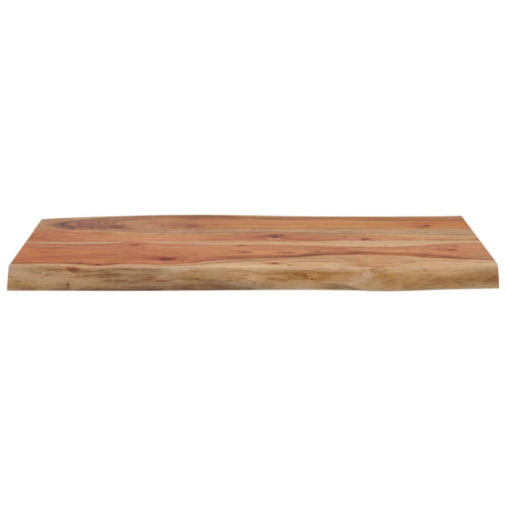 vidaXL Tablero de mesa rectangular acacia borde vivo 70x40x2,5 cm