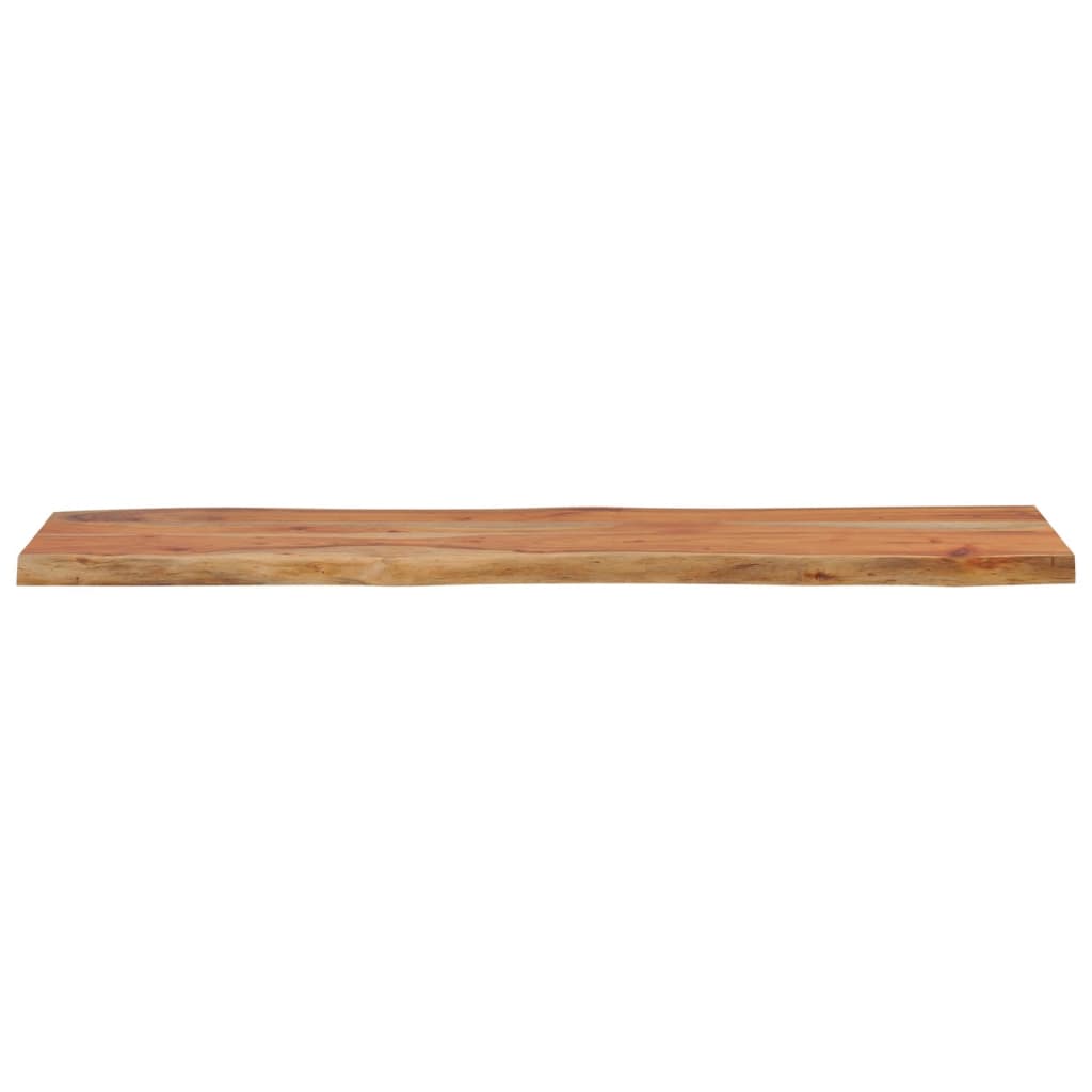 vidaXL Tablero rectangular madera de acacia borde vivo 120x40x2,5 cm