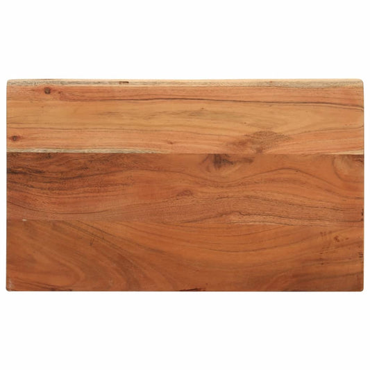 vidaXL Tablero de mesa rectangular madera maciza acacia 50x20x3,8 cm