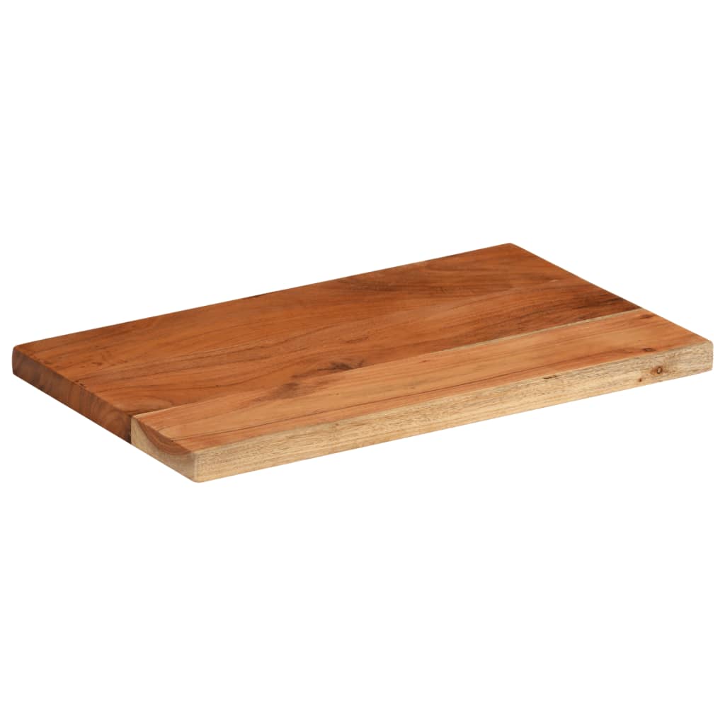 vidaXL Tablero de mesa rectangular madera maciza acacia 50x20x3,8 cm