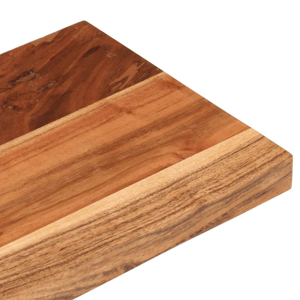 vidaXL Tablero de mesa rectangular madera maciza acacia 50x20x3,8 cm