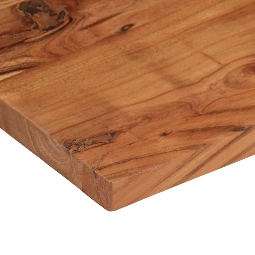 vidaXL Tablero de mesa rectangular madera maciza acacia 70x20x3,8 cm