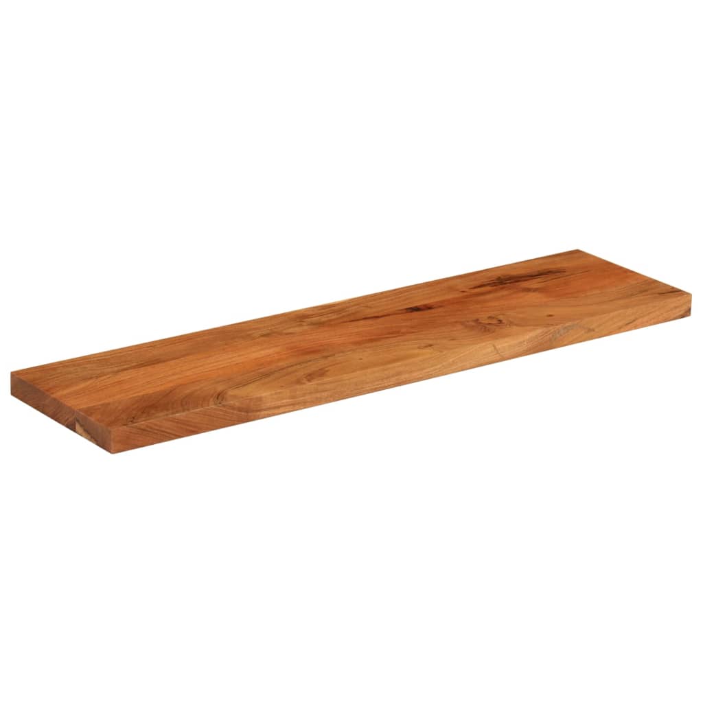 vidaXL Tablero de mesa rectangular madera maciza acacia 110x20x3,8 cm