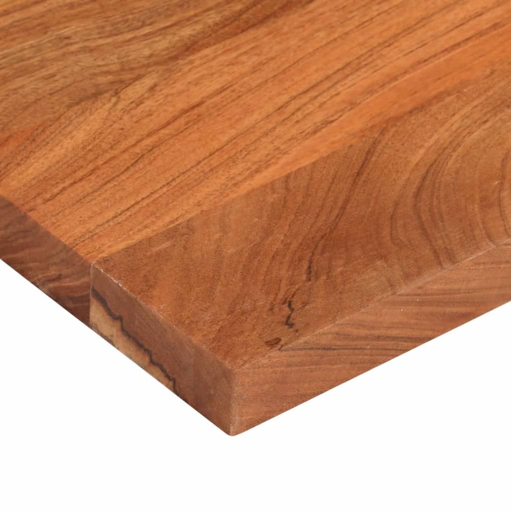 vidaXL Tablero de mesa rectangular madera maciza acacia 110x20x3,8 cm