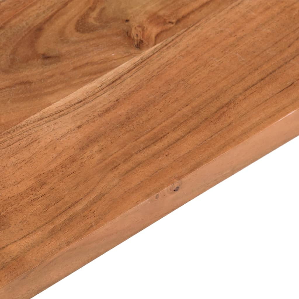 vidaXL Tablero de mesa rectangular madera maciza acacia 140x20x3,8 cm