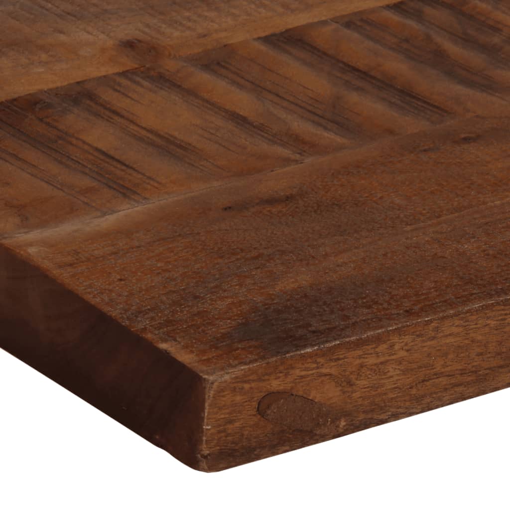 vidaXL Tablero mesa rectangular madera maciza reciclada 110x20x2,5 cm