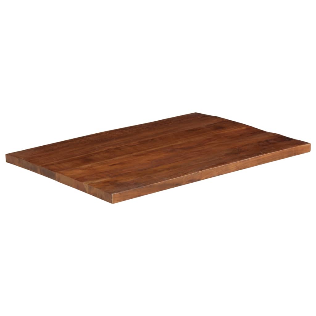 vidaXL Tablero mesa rectangular madera maciza reciclada 110x80x2,5 cm