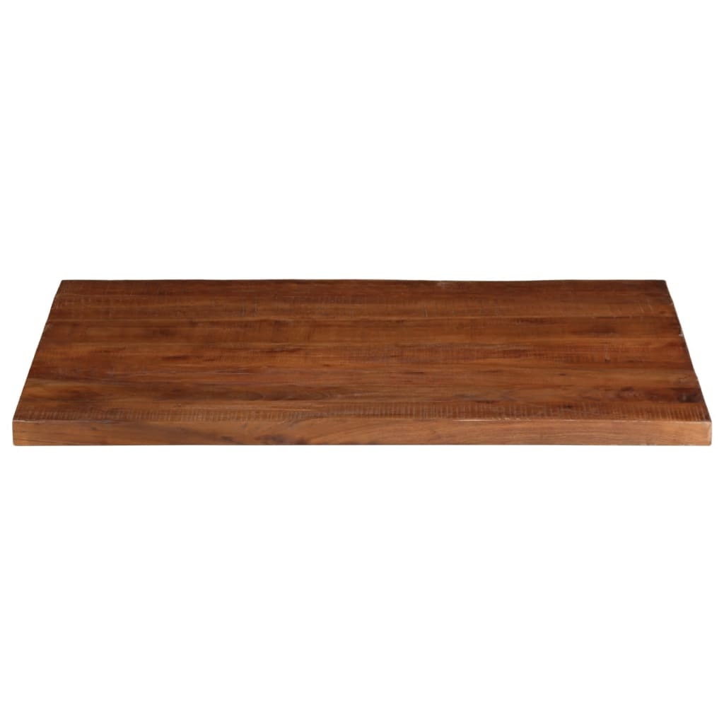 vidaXL Tablero mesa rectangular madera maciza reciclada 110x80x2,5 cm