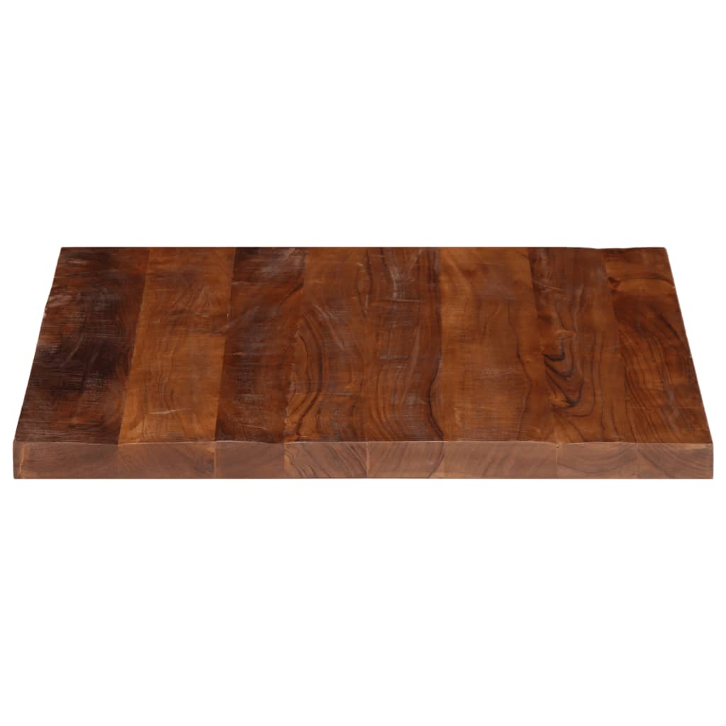 vidaXL Tablero de mesa cuadrado madera maciza reciclada 90x90x3,8 cm