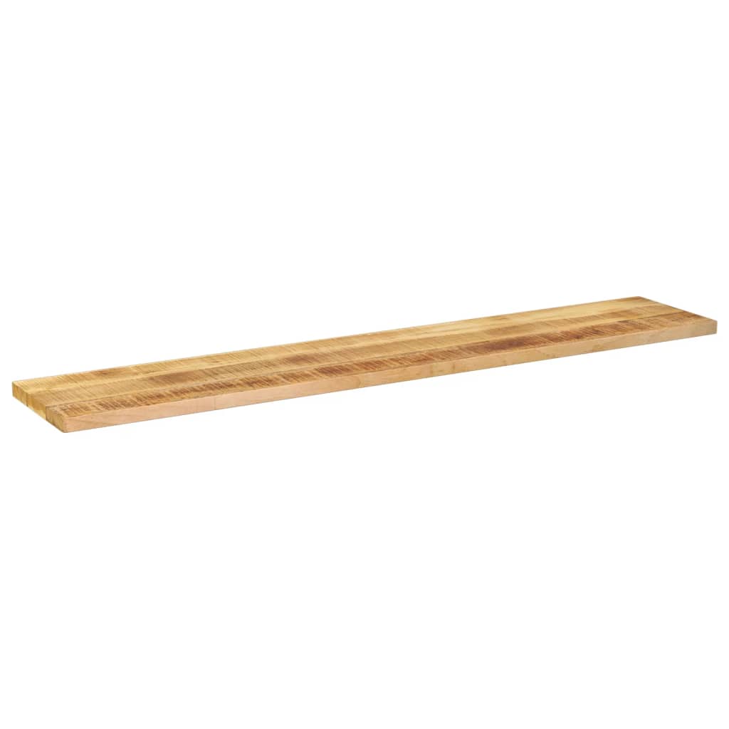 vidaXL Tablero de mesa rectangular madera mango rugosa 160x30x2,5 cm