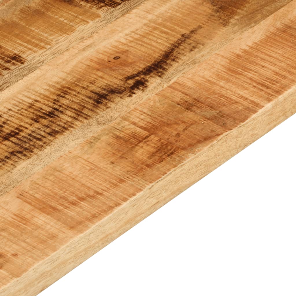 vidaXL Tablero de mesa rectangular madera mango rugosa 160x30x2,5 cm